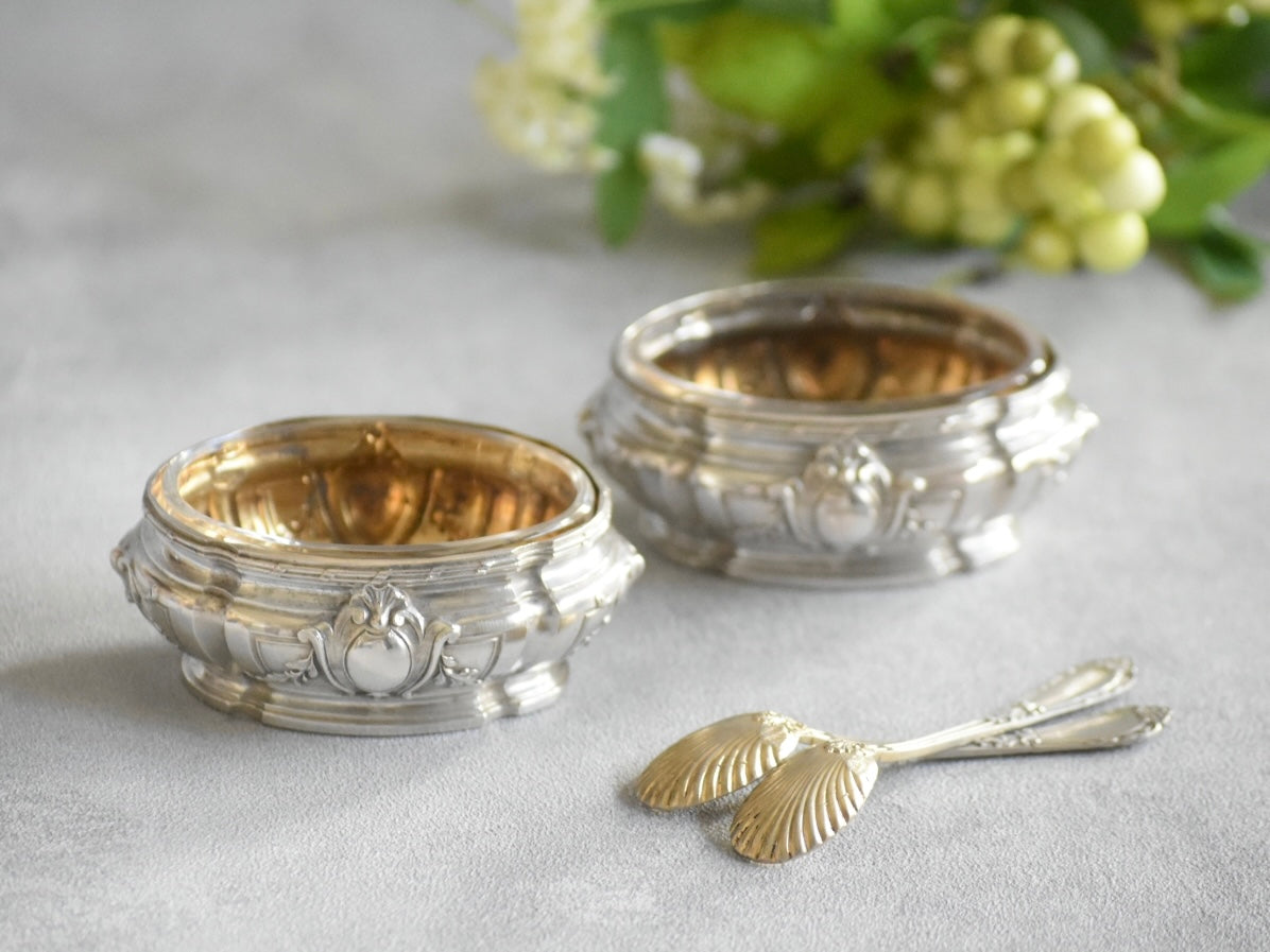 フレンチアンティーク】ソルトセラー ペアセット – Antique Serendipity