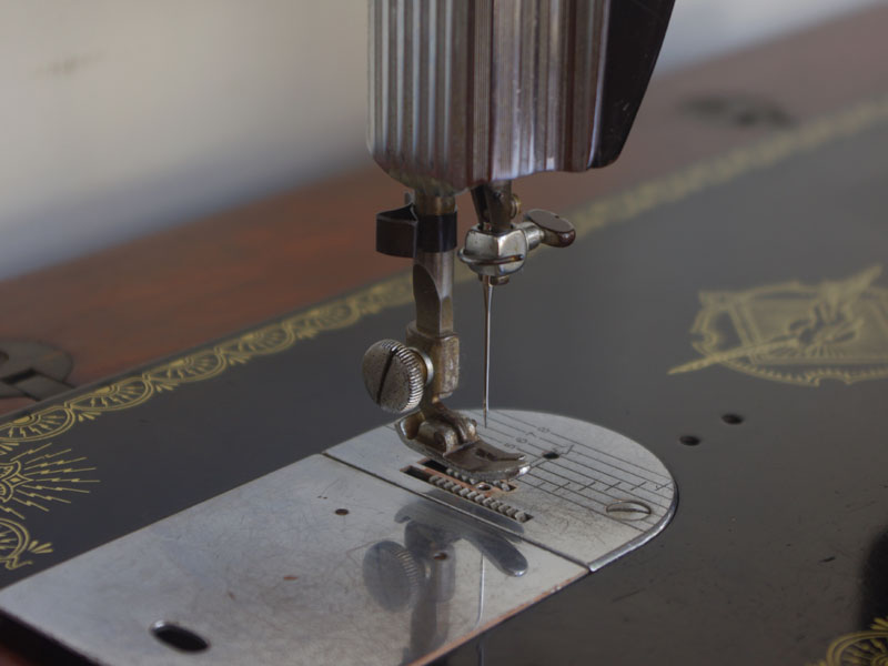 No.197 SINGER 15U シンガー製 家庭用足踏みミシン：アンティーク