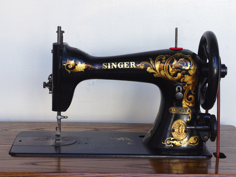 No.365 SINGER 15K28 シンガー製 セミインダストリアル 足踏みミシン