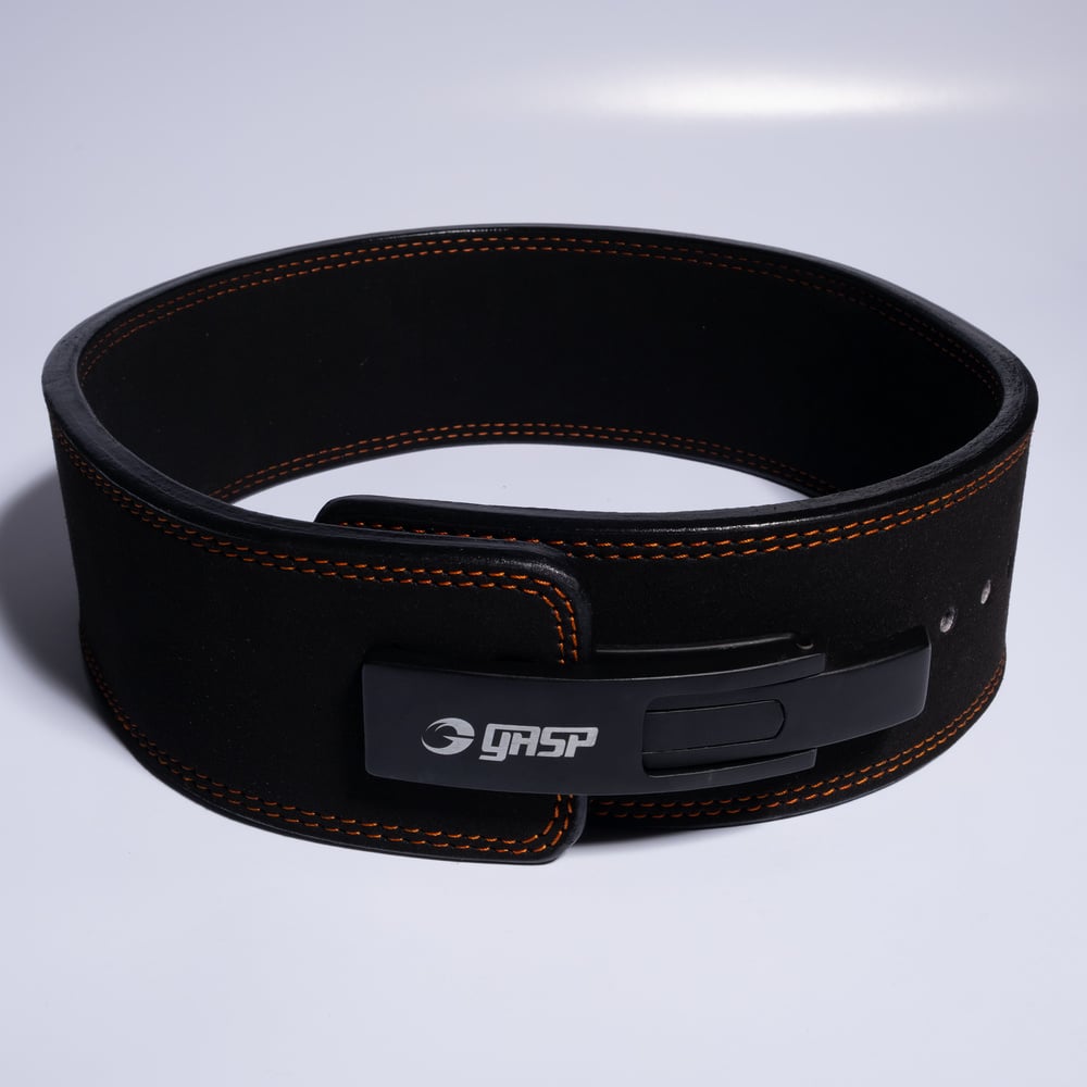 The GASP Lever Belt is a strong training companion for heavy lifts