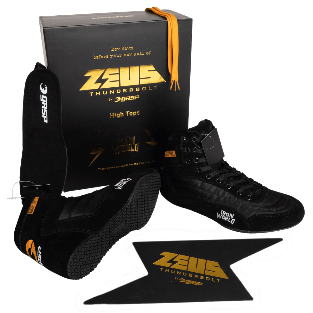Zeus Thunderbolt Hi-Tops - for your journey! - GASP