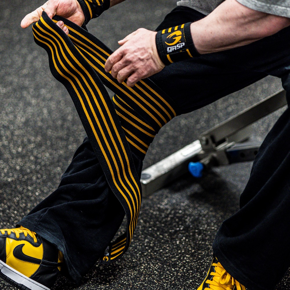 Training accessories - Buy the GASP Knee Wraps in our shop - GASP