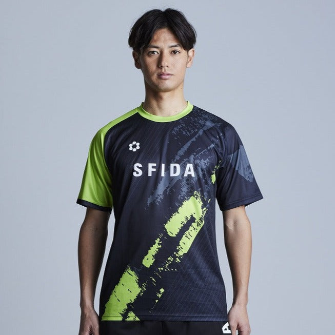 プラクティスシャツ アシンメトリーグラフィック - SFIDA Online Store