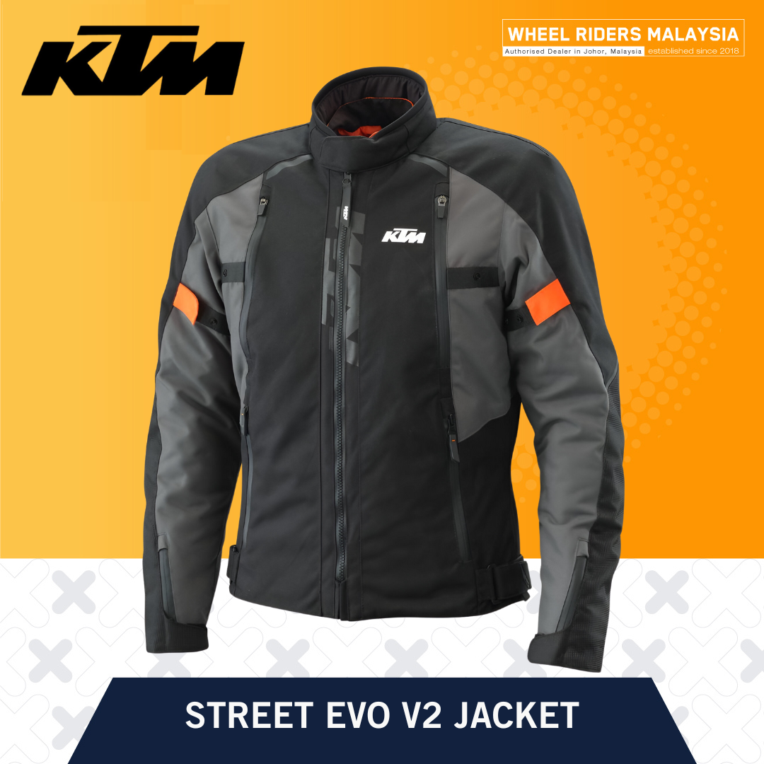 KTM Street Evo V2 Jacket | Wheel Riders Malaysia Sdn. Bhd.
