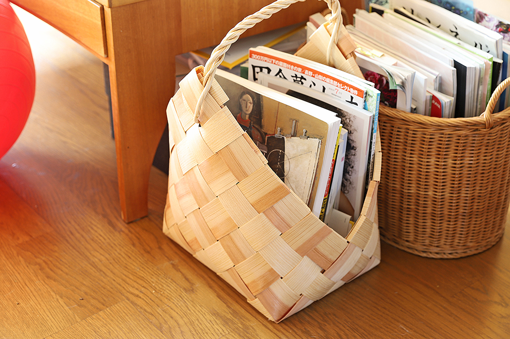 エストニア モミの木たきぎかご｜北欧モダンデザイン広場