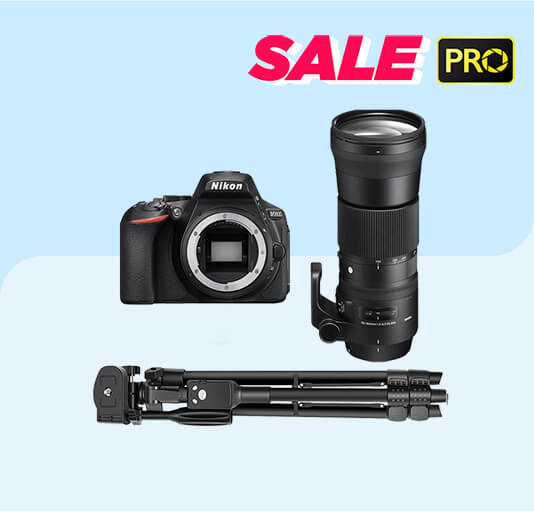 レンタル] ニコン Nikon D5600 超望遠レンズ / 三脚セット｜一眼レフ