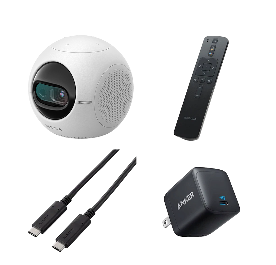 レンタル]Anker Nebula Astro モバイルプロジェクター