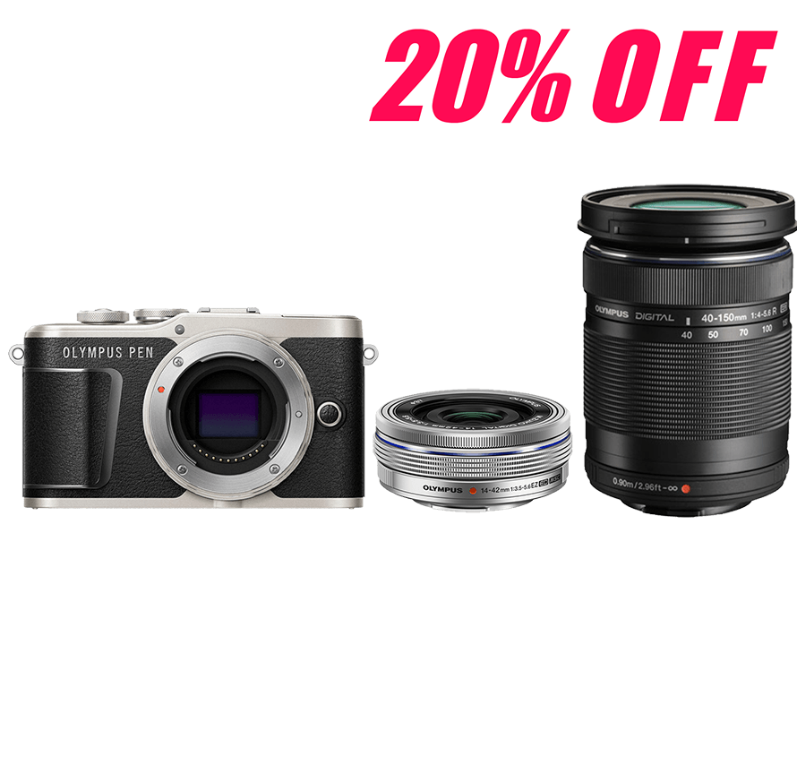 レンタル] オリンパス/OLYMPUS PEN E-PL9 標準&望遠レンズセット