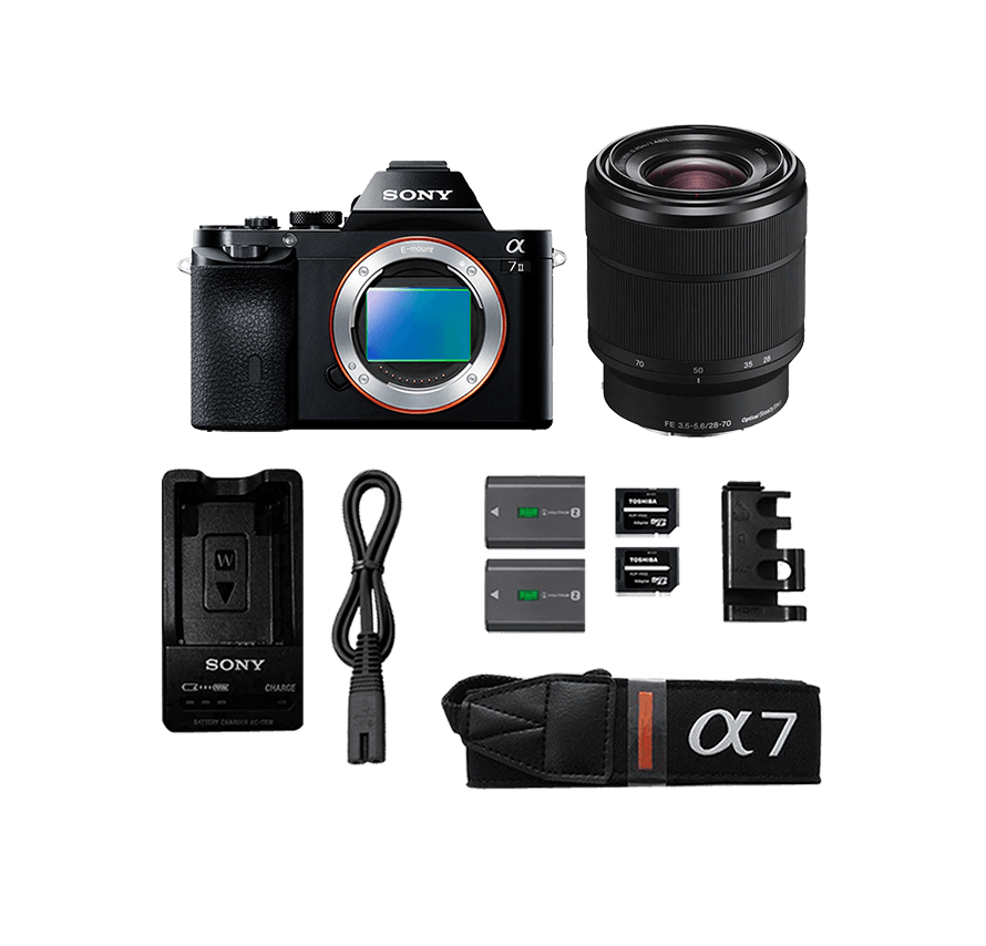 レンタル]ソニー SONY α7II ズームレンズキット｜ミラーレス一眼カメラ