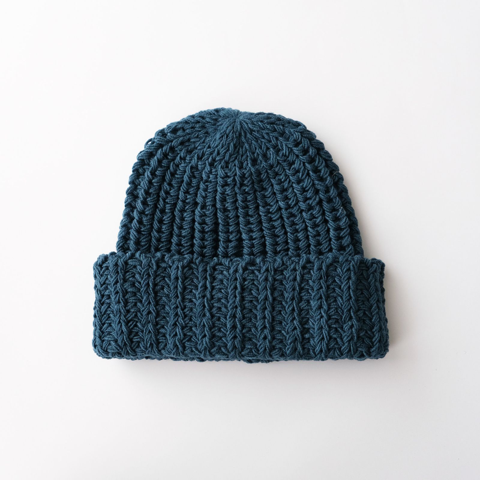 COMESANDGOES - Big Knit -ニットキャップ-（Dark Green /ダーク