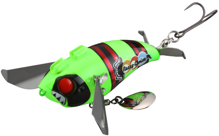 爆音ポンパドール鯰カスタムに2023年NEWカラー追加！ナマズ釣り用