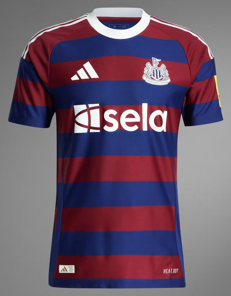 懐かしのボーダー復活！ニューカッスルが新アウェイユニフォームを発表