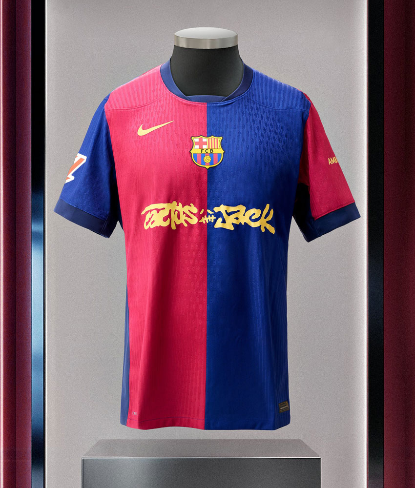 11日のクラシコ限定！「バルセロナ×トラヴィス・スコット」コラボ