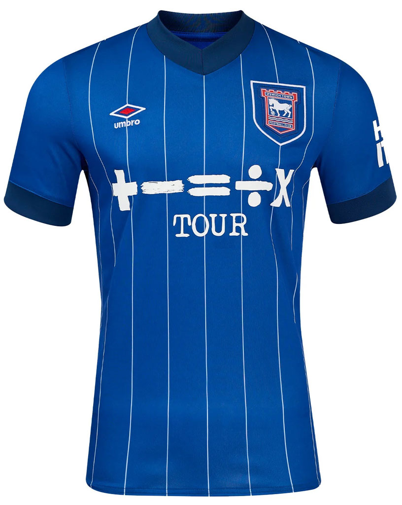 イプスウィッチ、“プレミア復帰”の2024-25新ユニフォーム！胸ロゴは