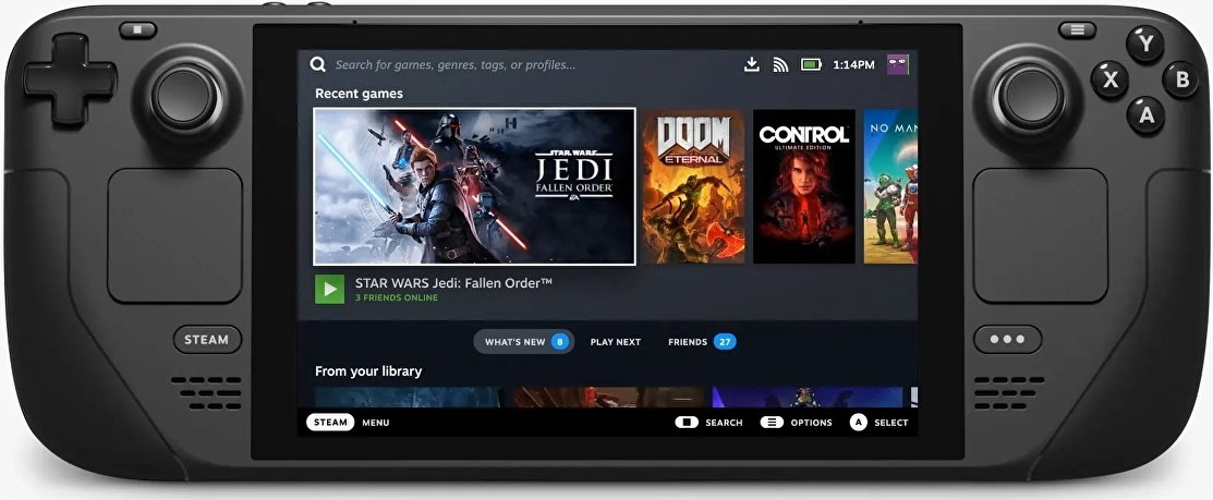 Valve Steam Deck 512GB - купить портативная приставка: цены