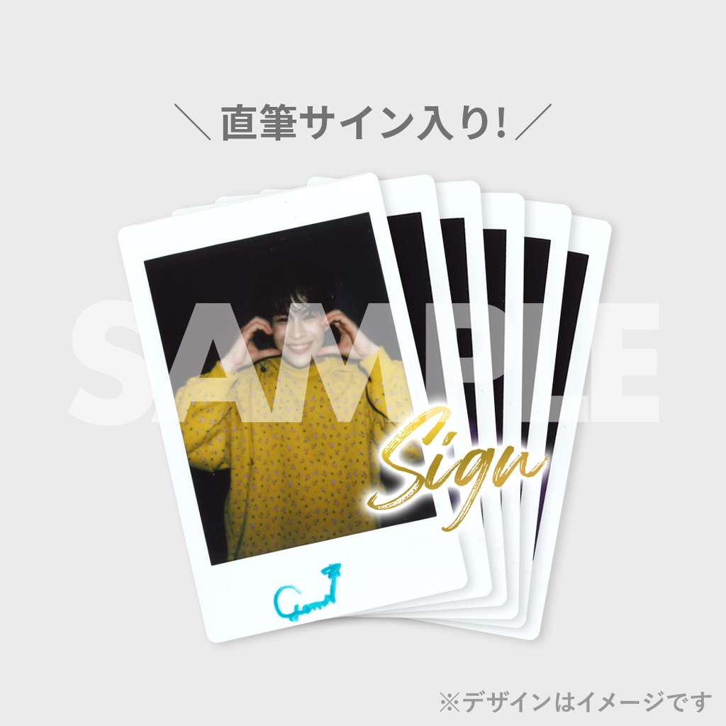 GEN3 1st Fanmeeting in Japan THE NEW WAVE 開催記念ラッフルくじ