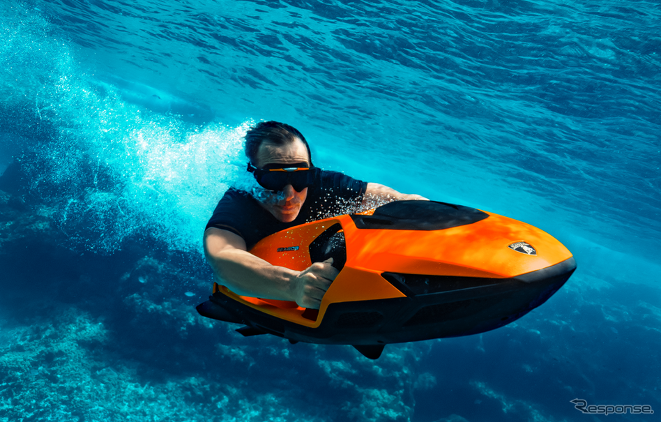 ランボルギーニが史上最強の「水中スクーター」開発!? 「SEABOB SE63