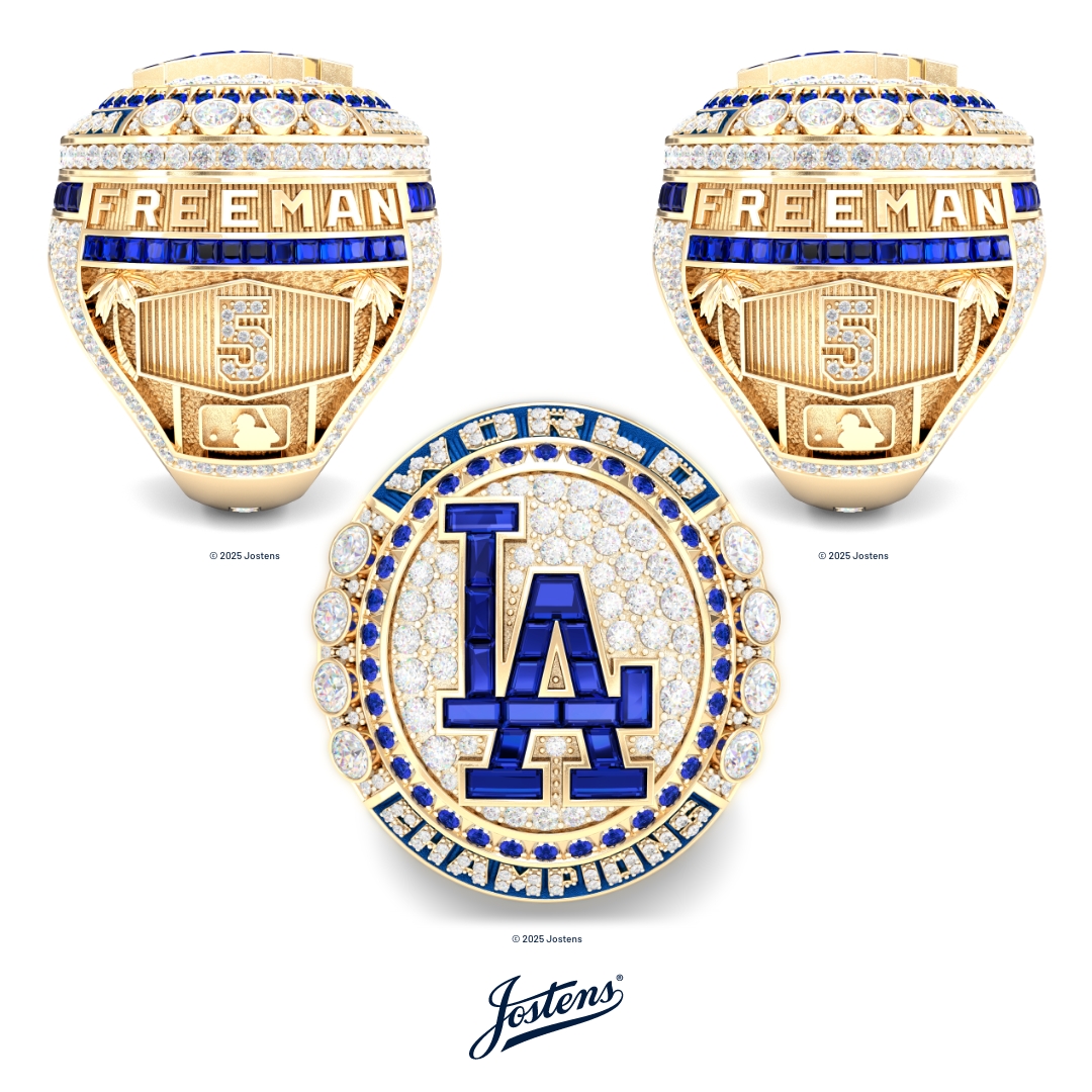 Jostens Honors the Los Angeles Dodgers and their Eighth World