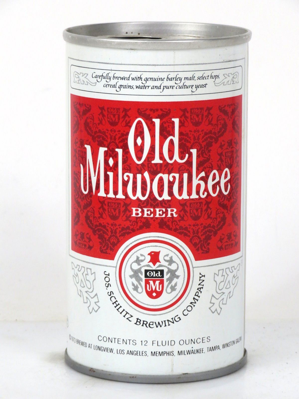 1973 Old Milwaukee Beer 12oz T102-09 Ring Top Can Milwaukee