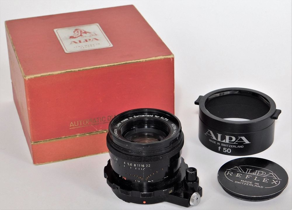 Kern Macro-Switar AR 50mm f/1.9, for Alpa sold at auction on 28th
