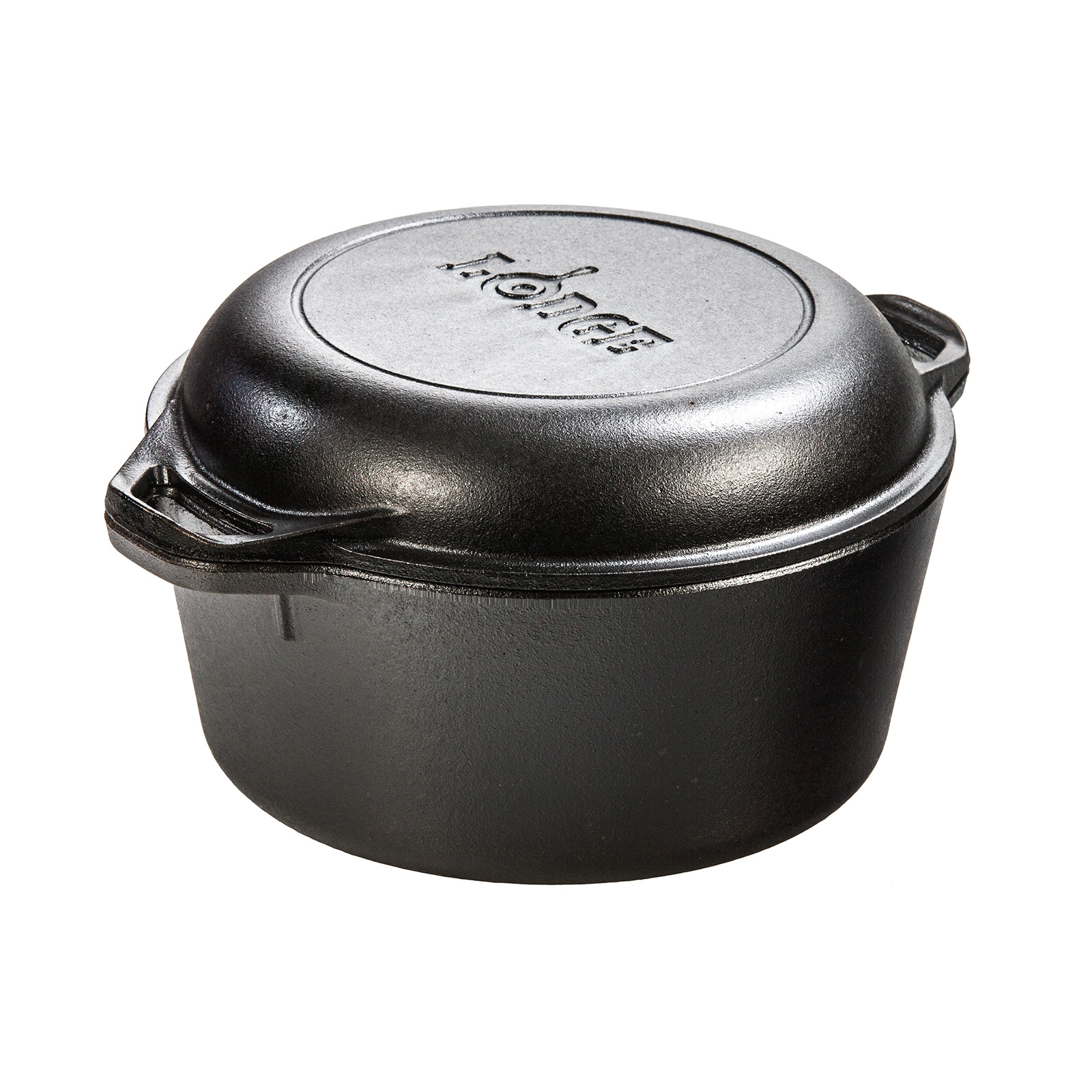 5 Quart Cast Iron Double Dutch Oven,（ダブルダッチオーヴン 10 1/4