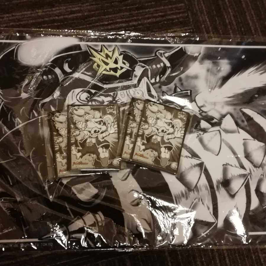 超cs ゴルドーザ プレイマット スリーブ セットの通販 ディア