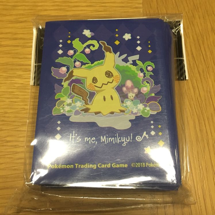 ミミッキュだよ♪ スリーブ ポケモンセンター限定 海外 1枚の通販 お