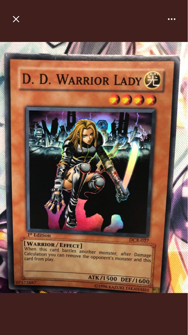 D. D. Warrior Lady異次元の女戦士アジア1stスーパー3枚セット D. D.