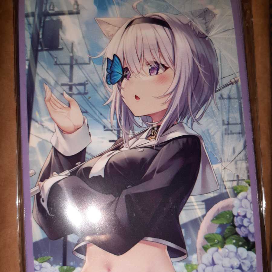 ホロライブ 猫又おかゆ スリーブの通販 こう@プロフ一読お願いします