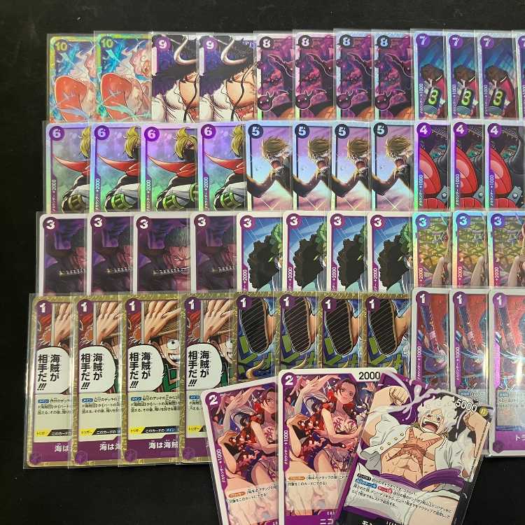 ワンピースカード 黒紫ルフィ デッキ 1枚の通販 遊ING熊本上通り店