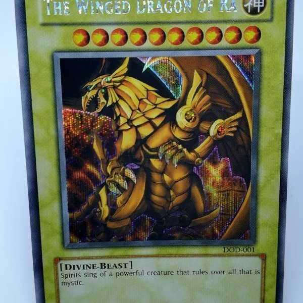 遊戯王 英語 ラーの翼神竜 DOD シークレット 1枚の通販 ワールドカード