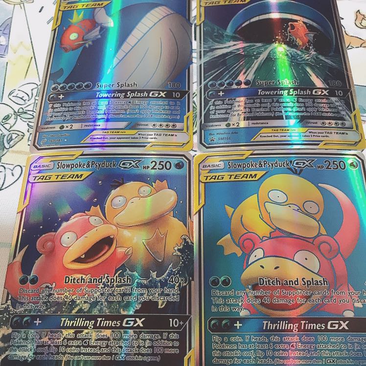 海外版)ヤドン&コダックGX.コイキング&ホエルオーGX 8枚セット 8枚