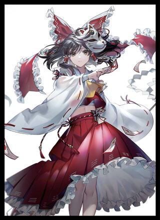 東方」博麗霊夢 スリーブ 新品未使用品の通販 りりーす（1220233912