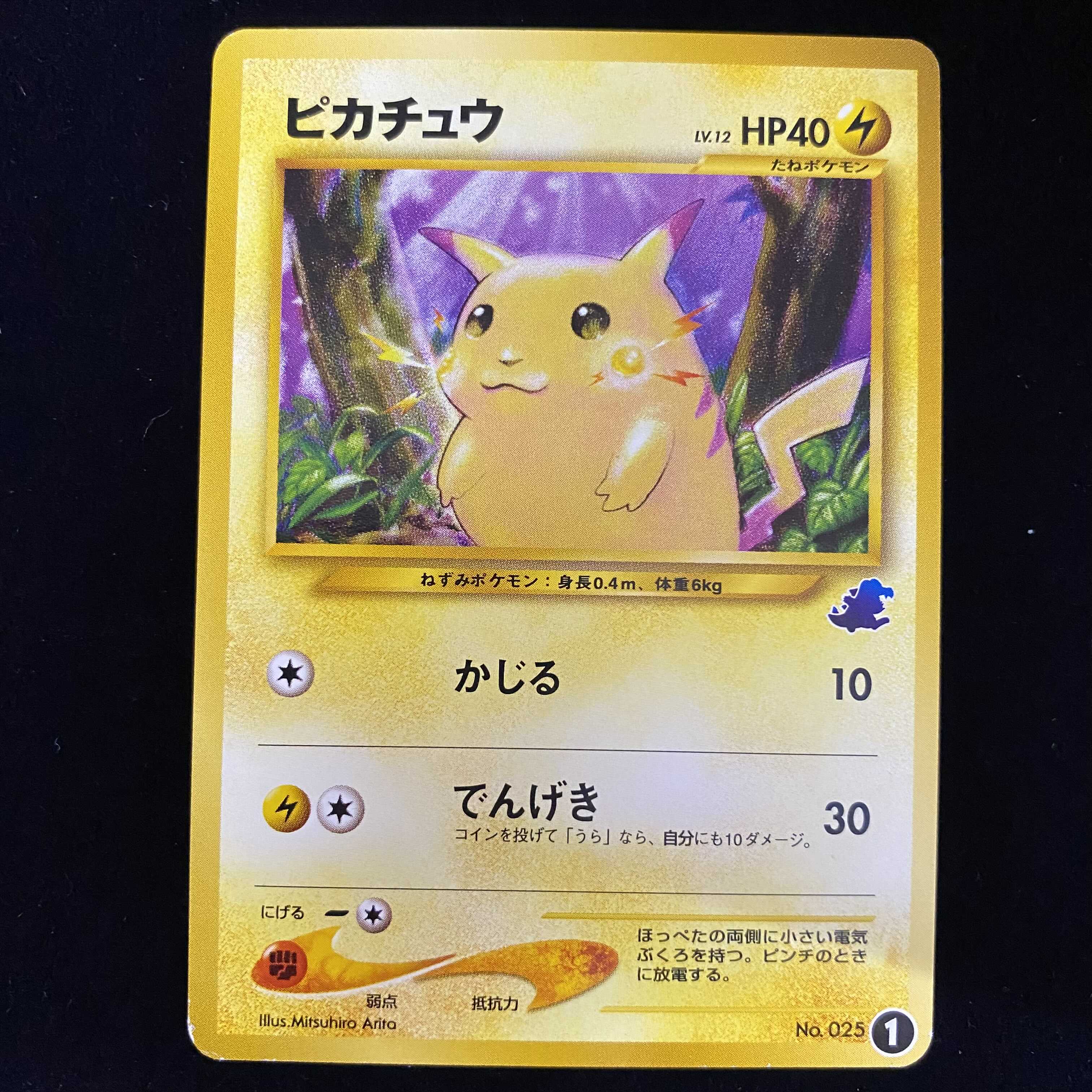 ピカチュウ イントロパック 旧裏 1枚の通販 土日祝休@magi公式