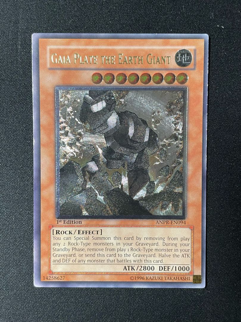 遊戯王 地球巨人 ガイア・プレート 英語 1st レリーフ 1枚の通販 Ralph