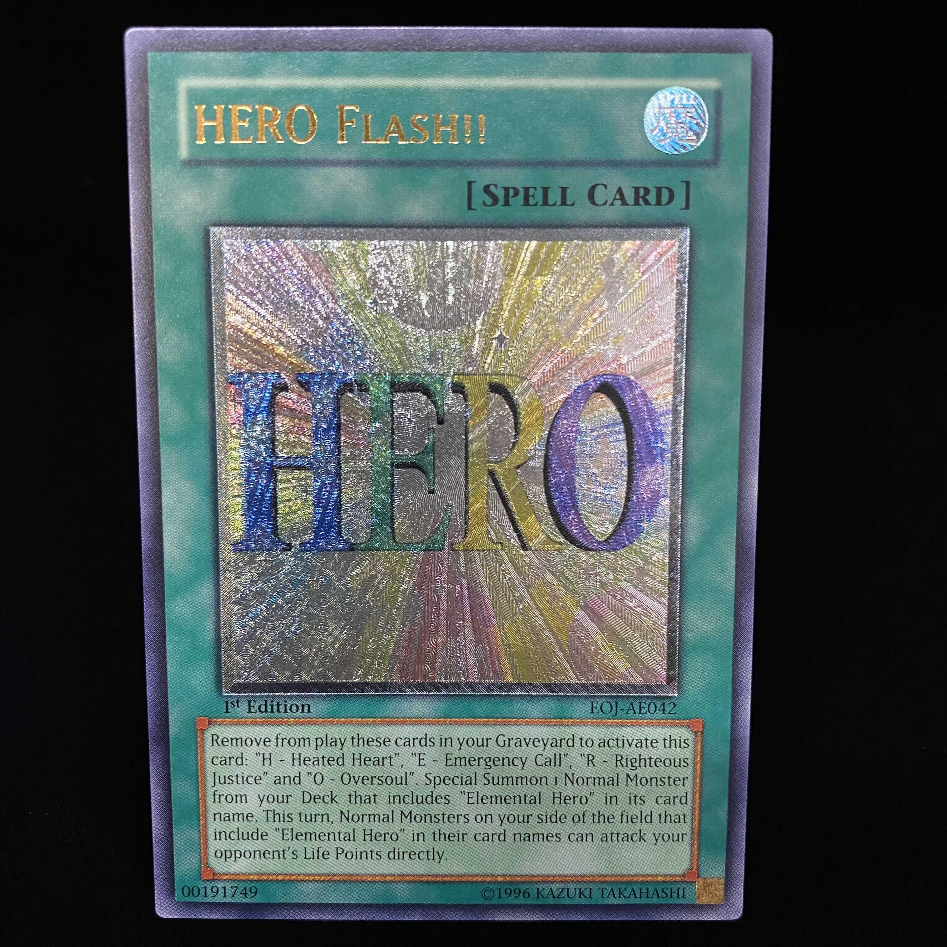 E・HERO フラッシュ アジア版 レリーフ 1枚の通販 土日祝休@magi公式