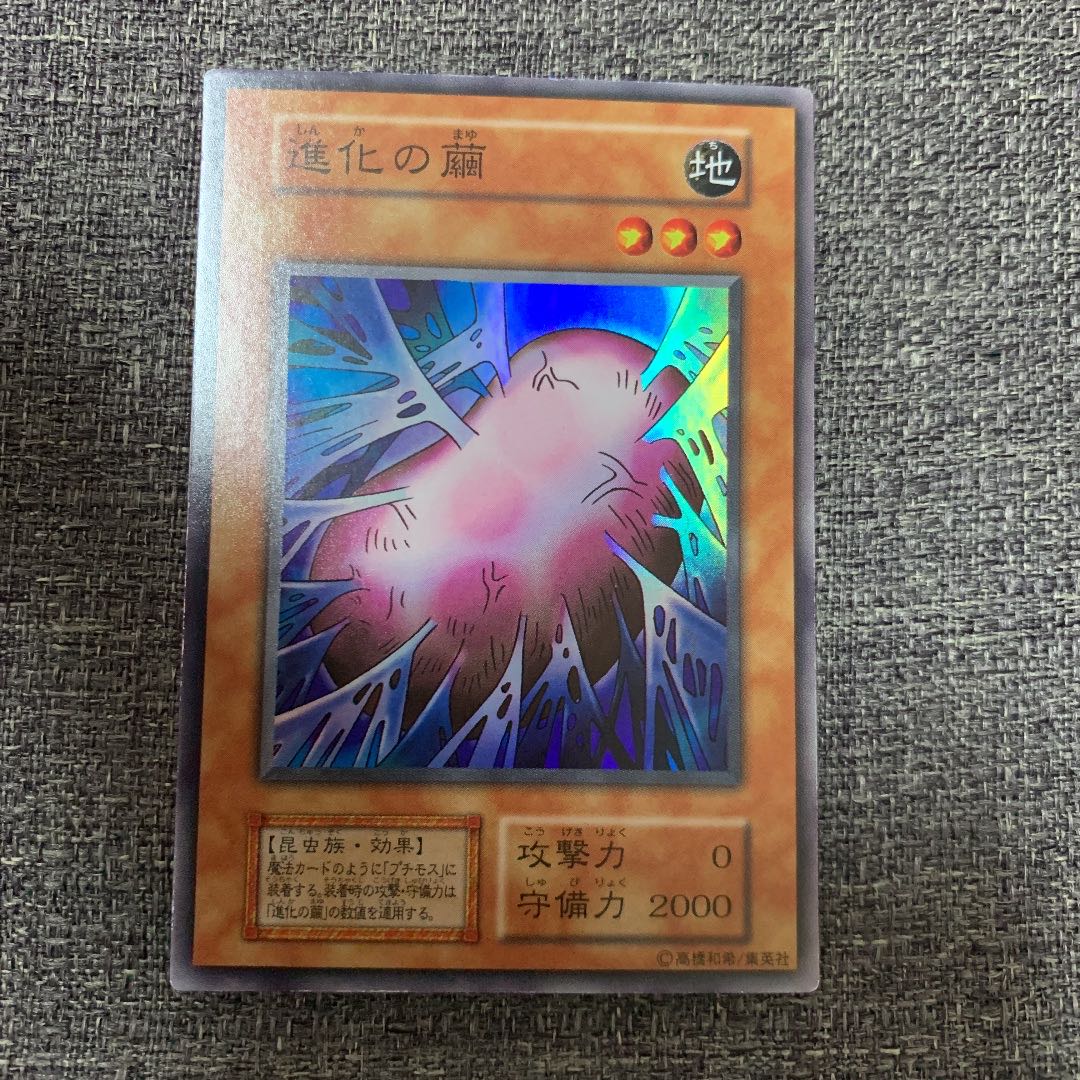 遊戯王 進化の繭 初期 スーパーレア 極美品 1枚の通販 さち