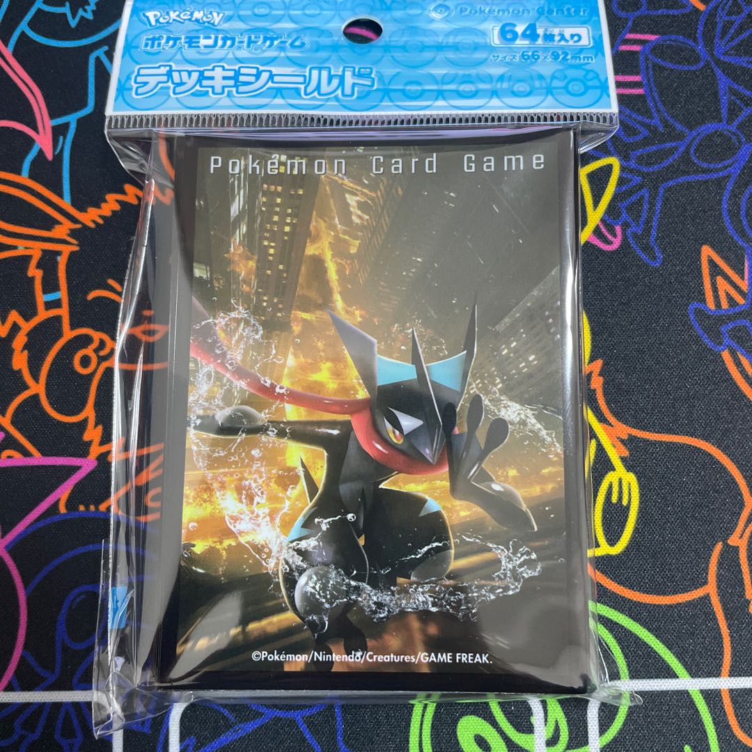 ポケカ かがやくゲッコウガ デッキシールド スリーブの通販 セラ