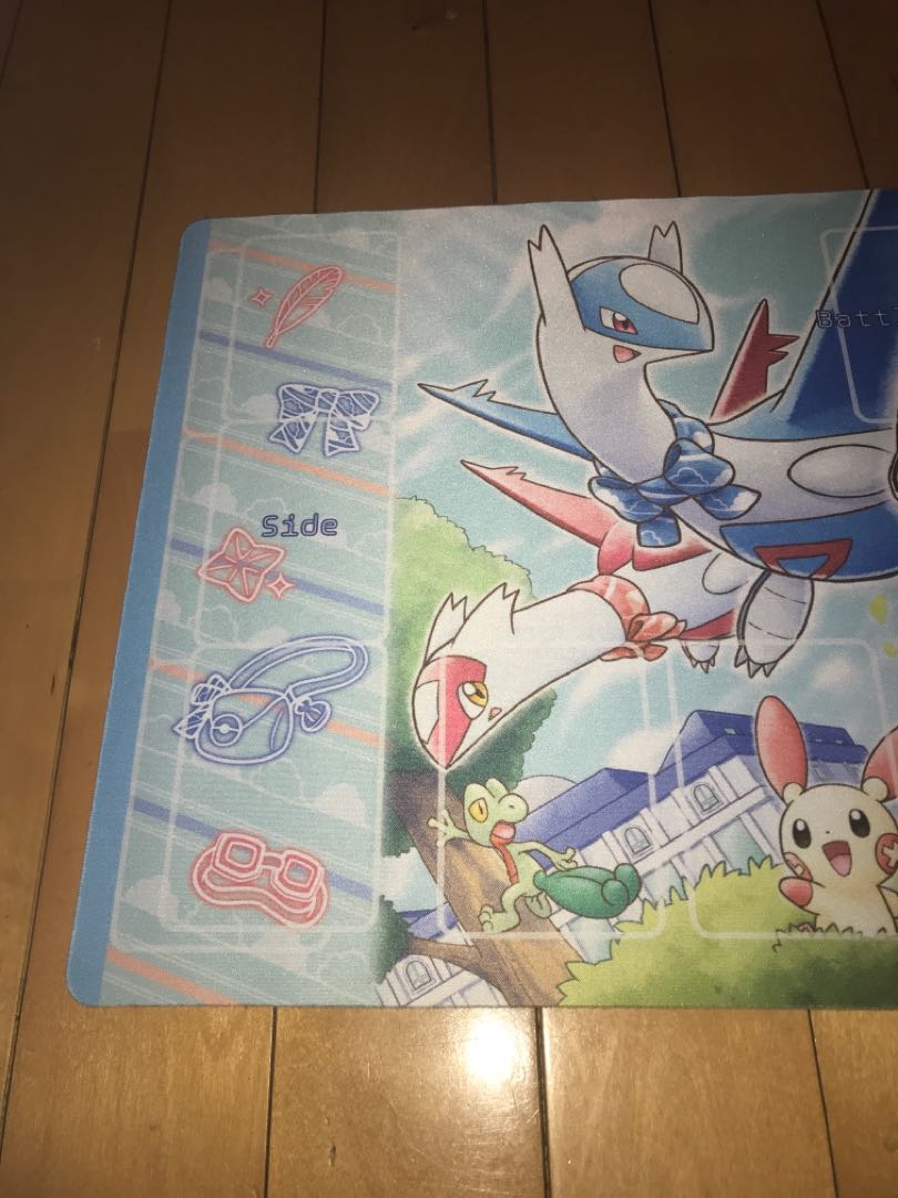 ポケモンカードゲーム ラバープレイマット ラティオス＆ラティアスに