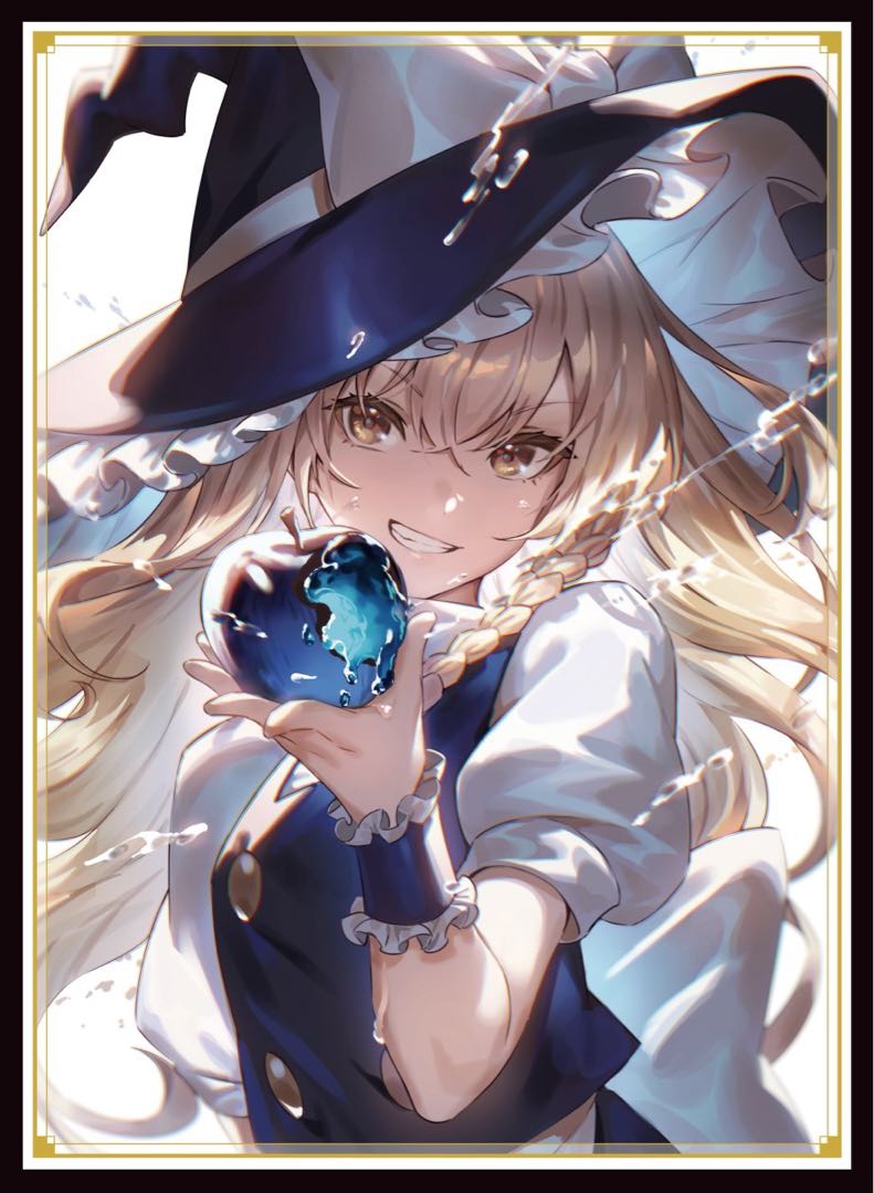 東方」霧雨魔理沙 スリーブ 新品未使用品の通販 りりーす（212588916