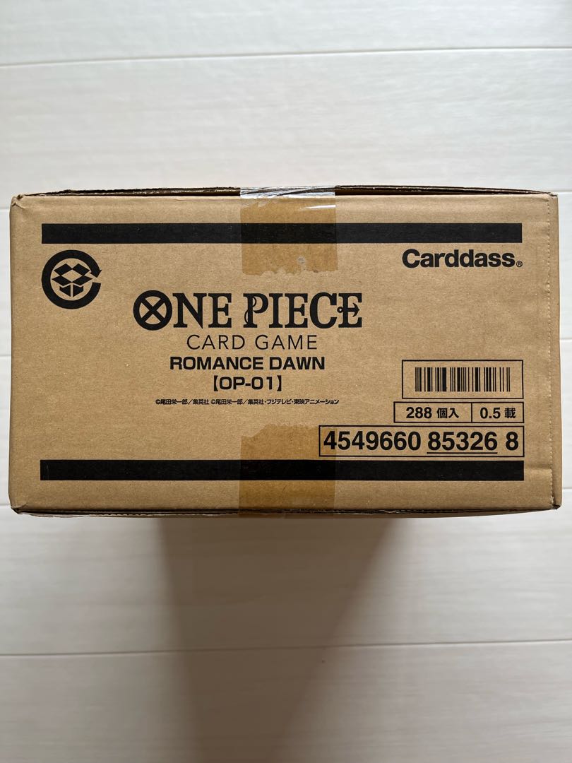 ワンピースカードゲーム ロマンスドーン 1カートン 1枚の通販 ぷにゅん