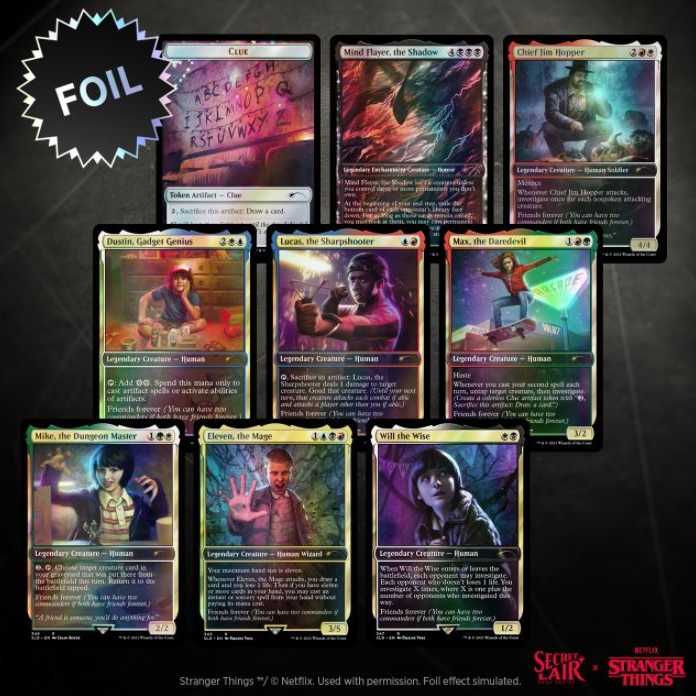 新品 MTG secret lair Secret Lair x Stranger Things 限定商品