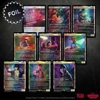 新品 MTG secret lair Secret Lair x Stranger Things 限定商品