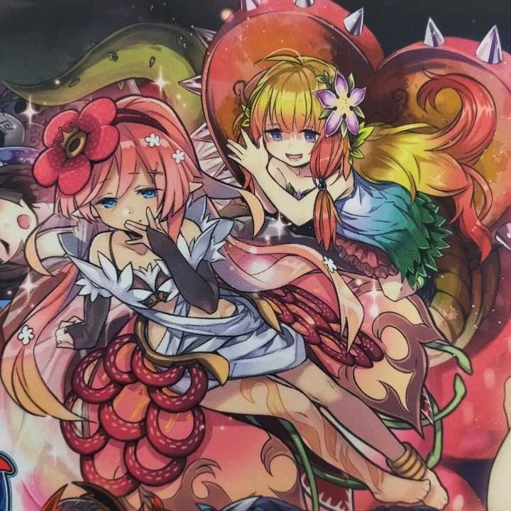 遊戯王 WCQ アロメルス フレシア 蠱惑魔 蟲惑魔 公式 プレイマット