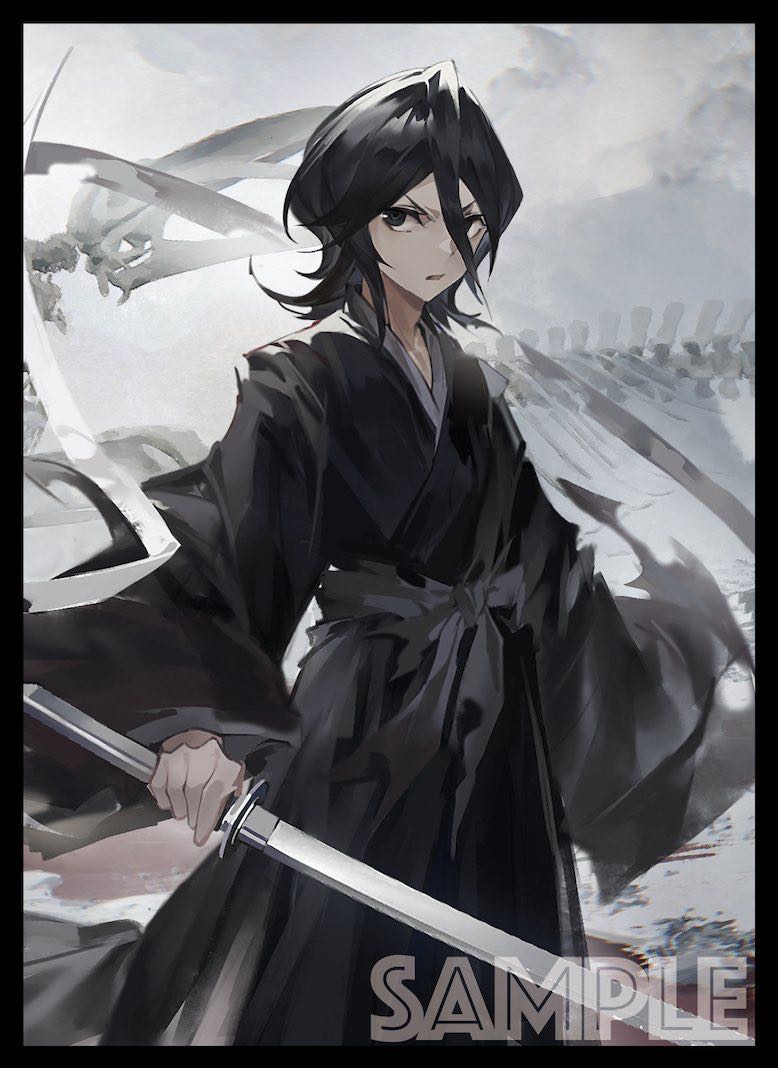 朽木ルキア カードスリーブ BLEACH ブリーチ ユニオンアリーナの通販