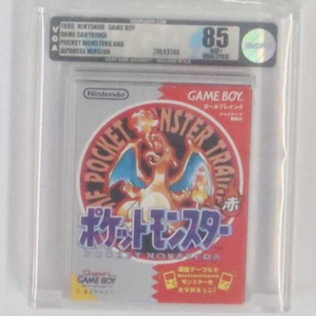 ポケットモンスター赤 ゲームボーイ VGA85 Qualified #VGA鑑定の通販