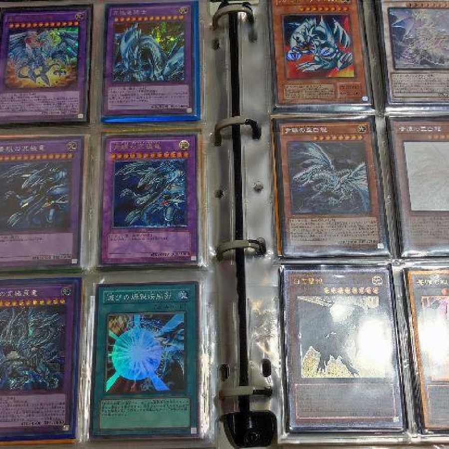 遊戯王カード ファイル引退品【青眼の白龍レリーフあり】 1枚の通販