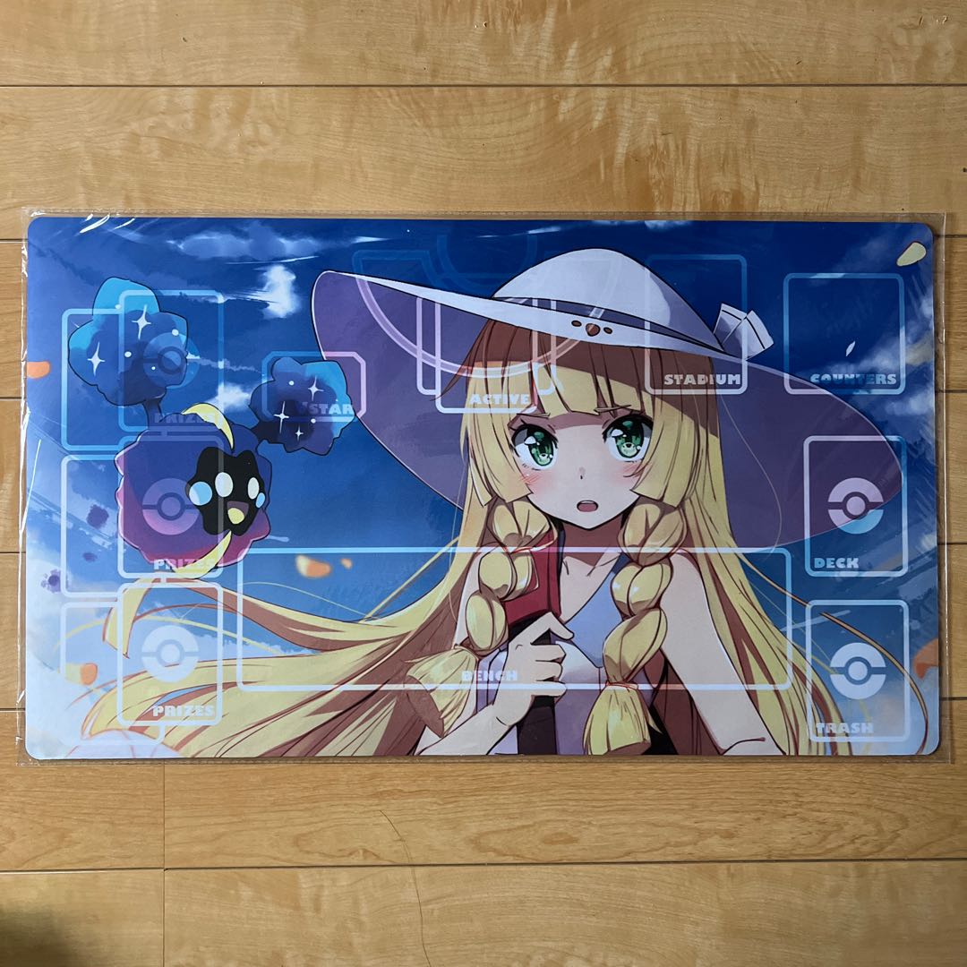 ポケマス おしゃれを楽しむリーリエ プレイマット 当選品 未開封