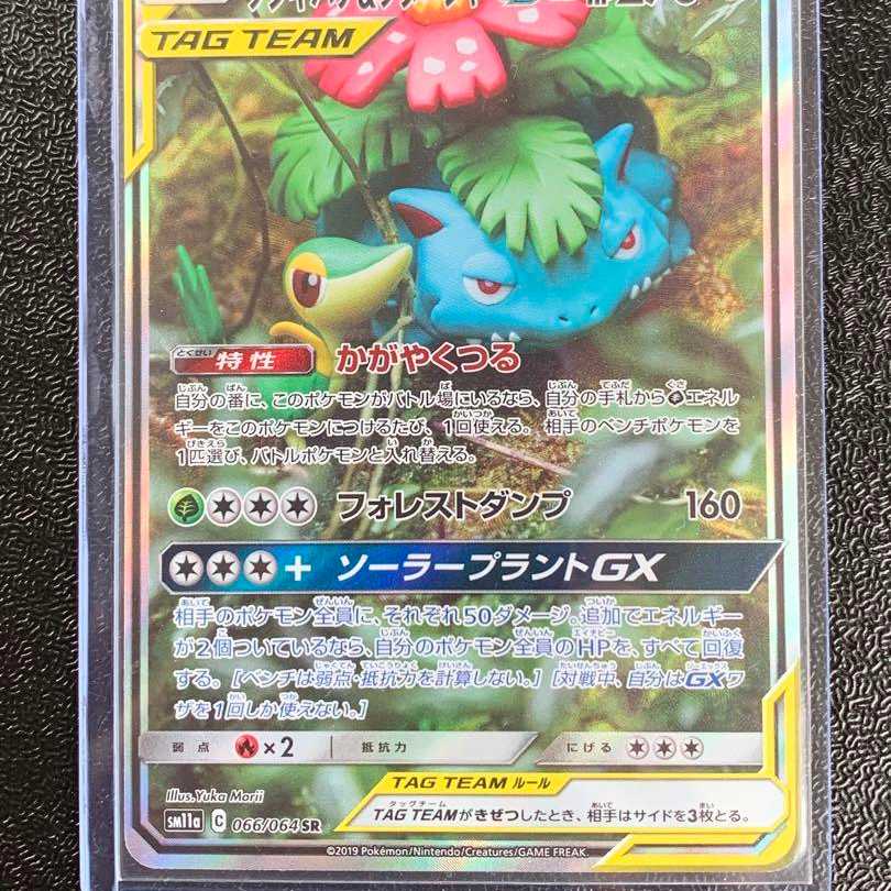 ポケモンカード フシギバナ&ツタージャ sa gx ポケカ 1枚の通販