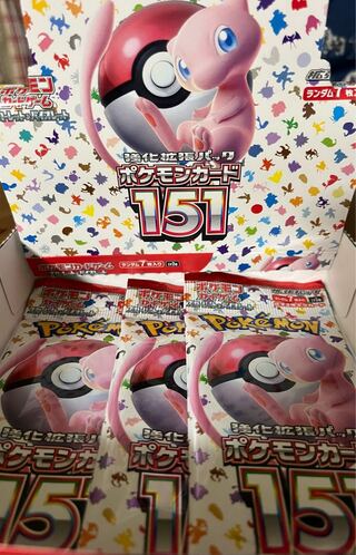 ポケモンカード151 未開封3パックセット 1枚の通販 Ks.Shop
